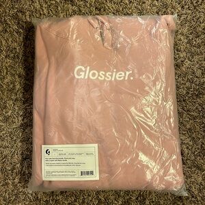 Glossier Pink Hoodie